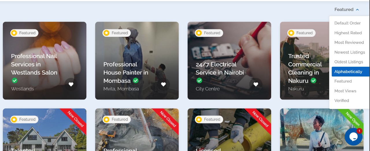 Listing
